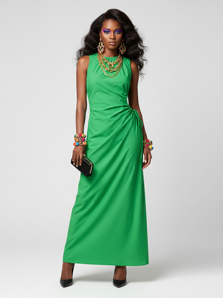 BOTANICAL GARDEN Maxi Dress ECO FASHION BYMANYC ® New York