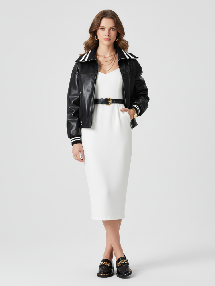 Elevate - Women's Biker Jacket SOHO ECO FASHION BYMANYC ® New York