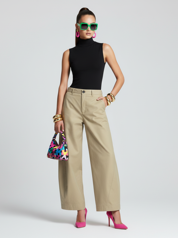 Elevate - Curved Wide-Leg Pants, Nolita | Men - BYMANYC ® New York