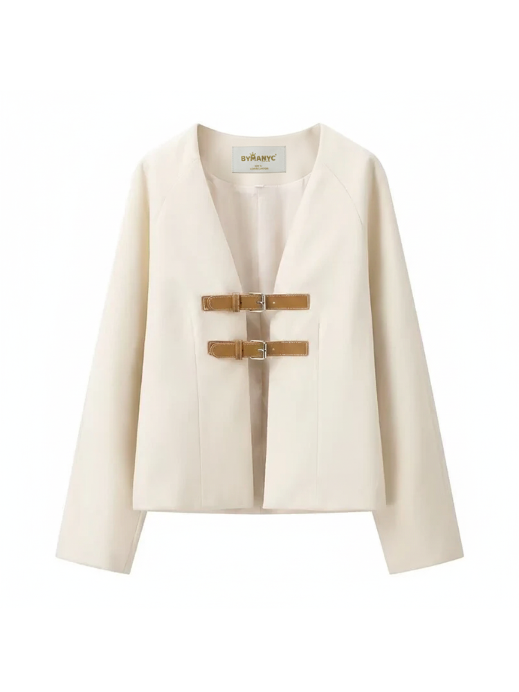 Elevate - Faux Leather Blazer, Chelsea | Women - BYMANYC ® New York