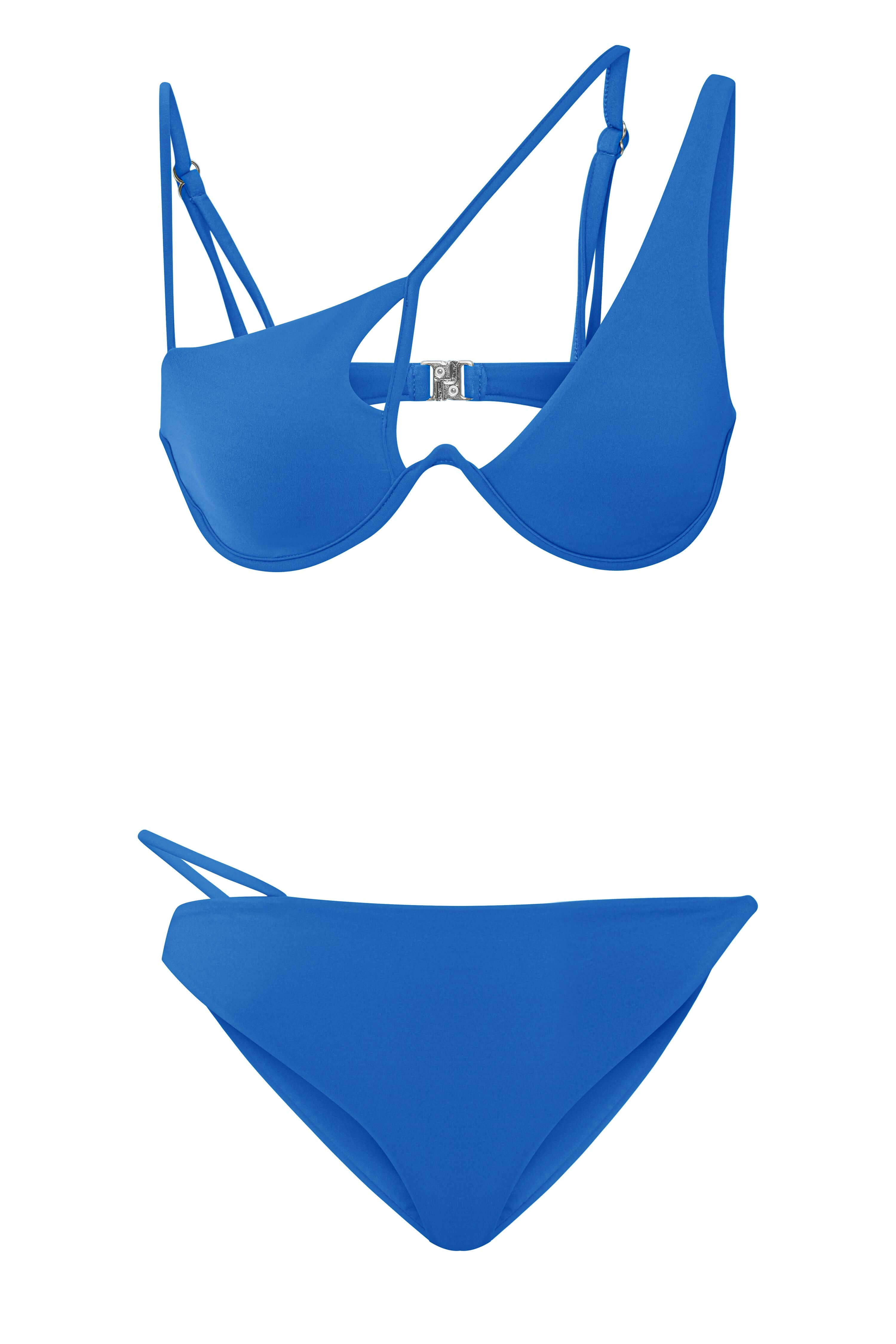 JENDUE Arlo Asymmetric Bikini | Swimwear (6 Colors)-6