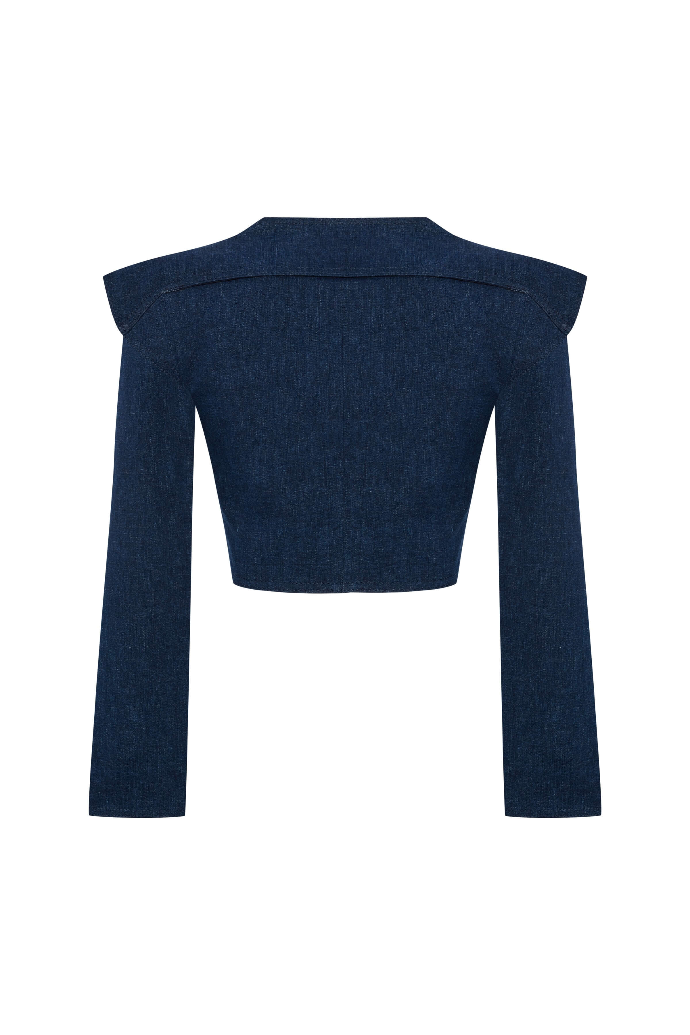 ELEVATE - JENDUE Harmony Denim Jacket - Cropped & Stylish Outerwear