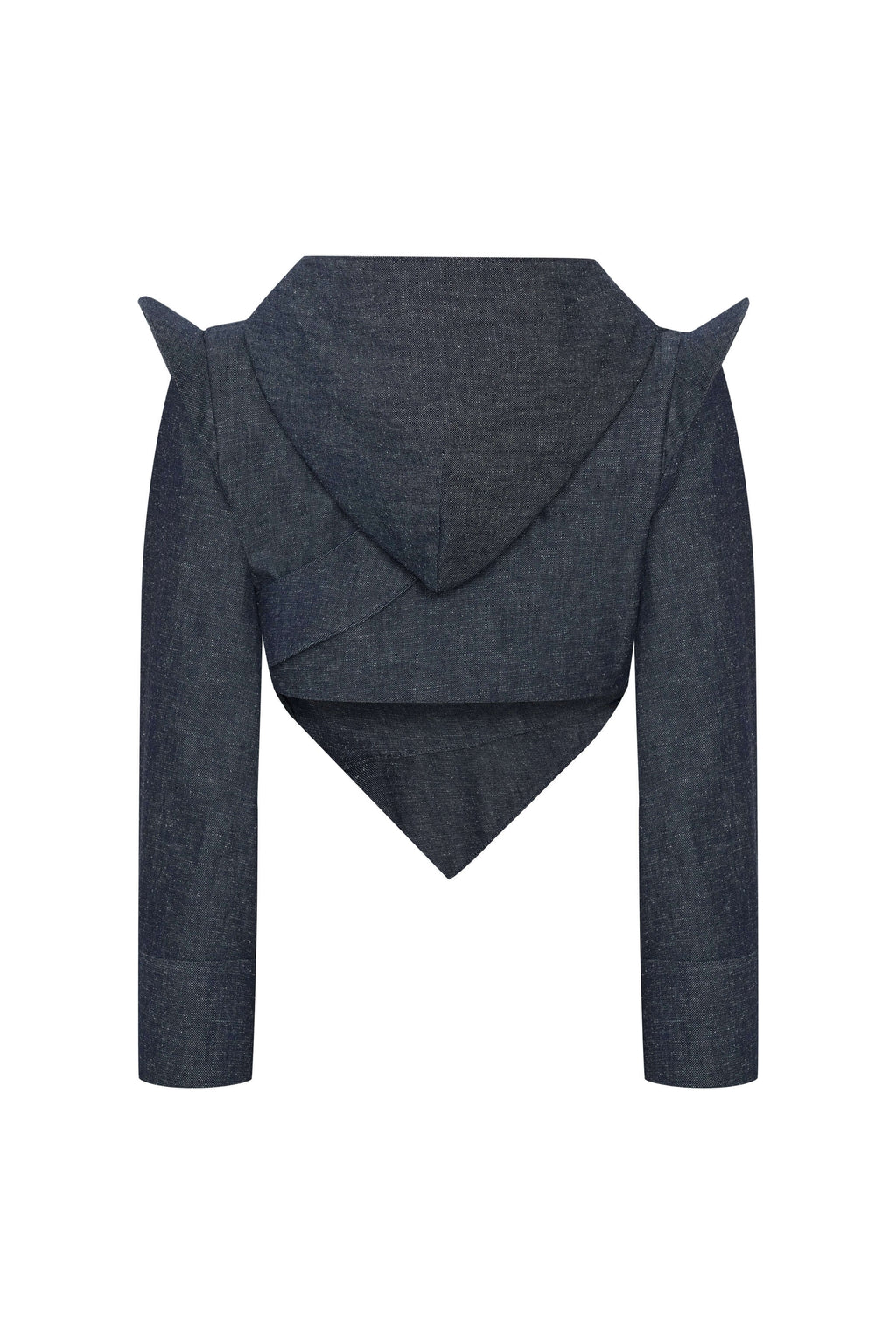 ELEVATE - JENDUE High Frequencies Denim Jacket - Unique Cropped Style