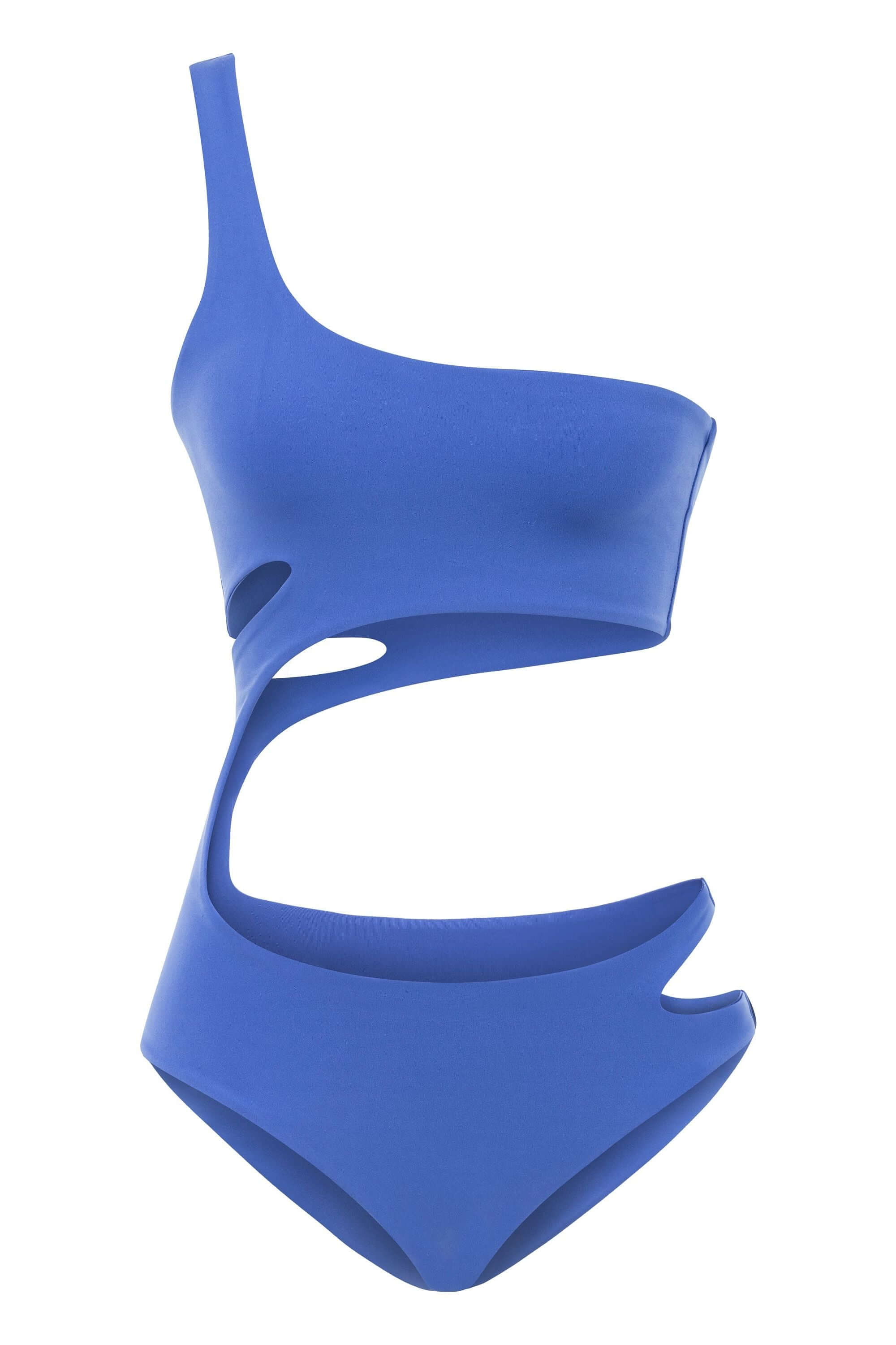ELEVATE - JENDUE Ocean Cutout Swimwear - One-Shoulder Monokini