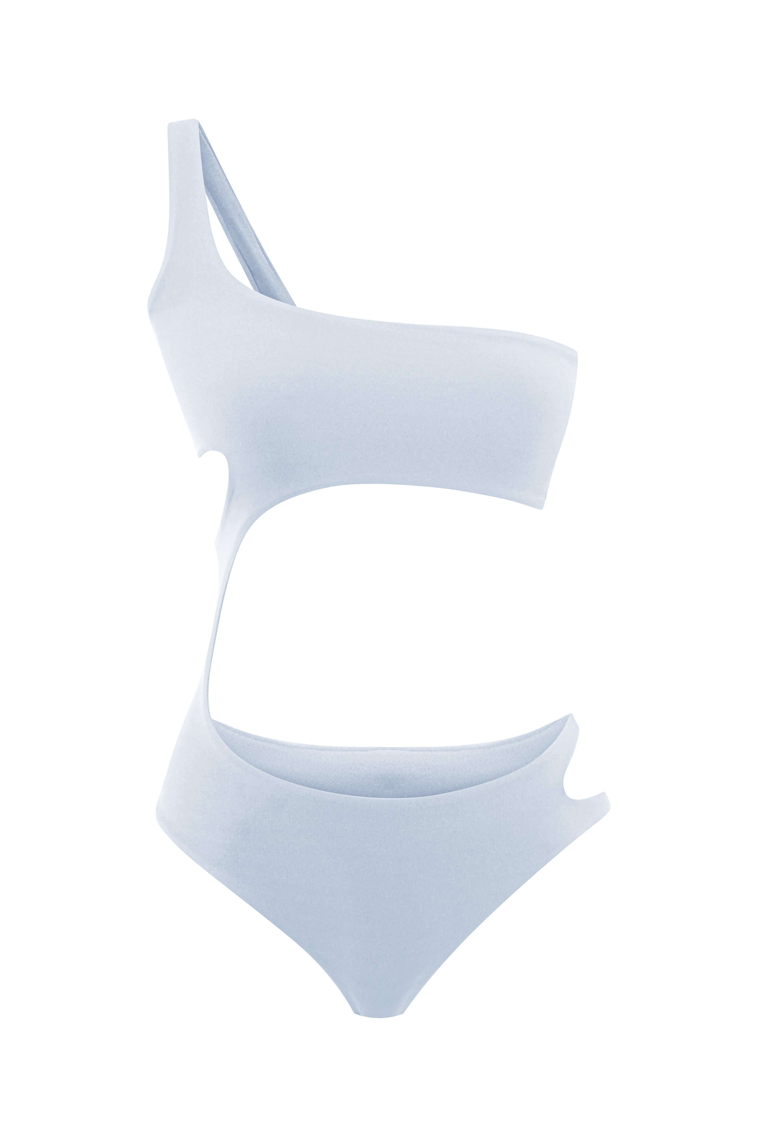 ELEVATE - JENDUE Ocean Cutout Swimwear - One-Shoulder Monokini