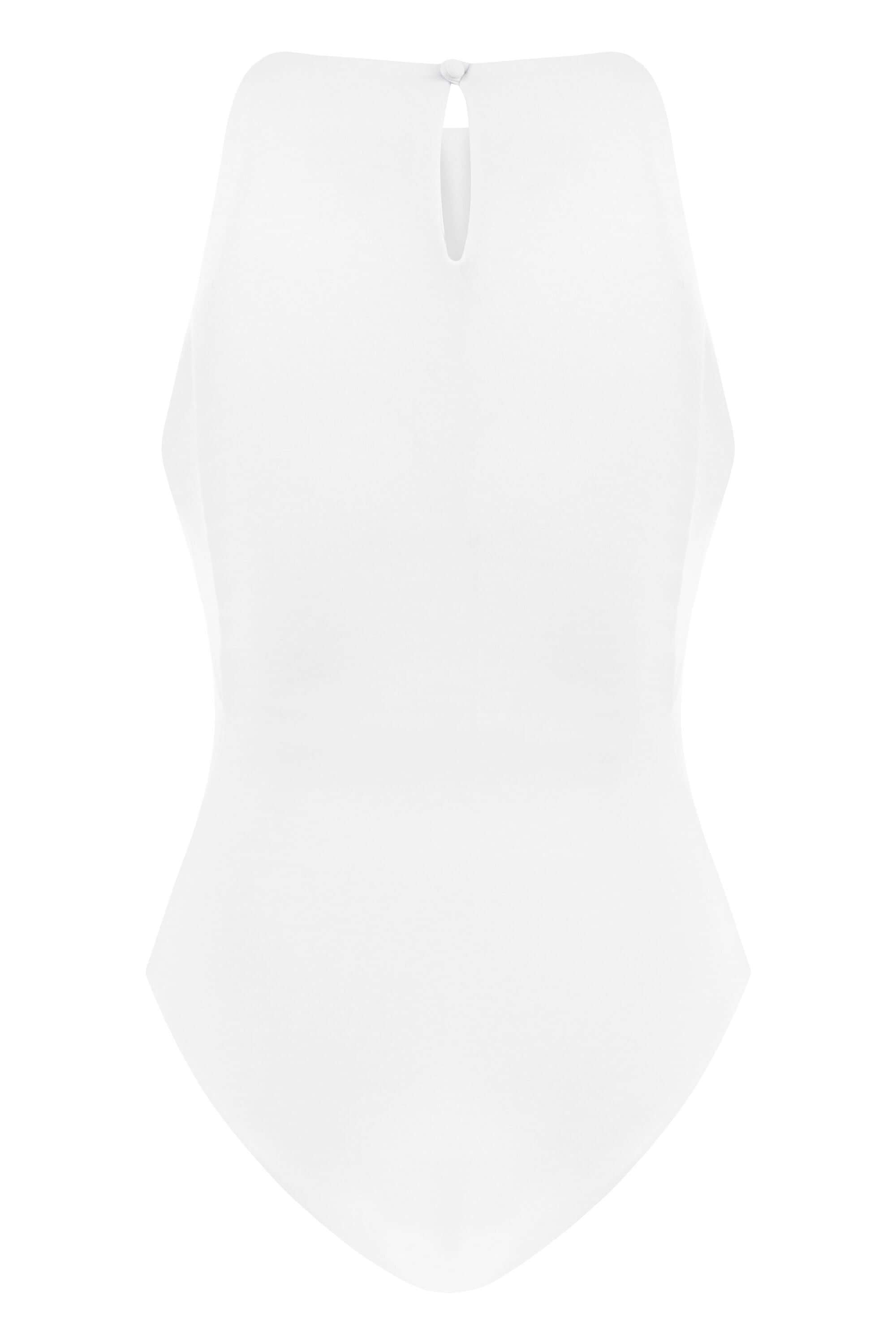 ELEVATE - JENDUE Pera Bodysuit Denim Jumpsuit - Stylish Cutout