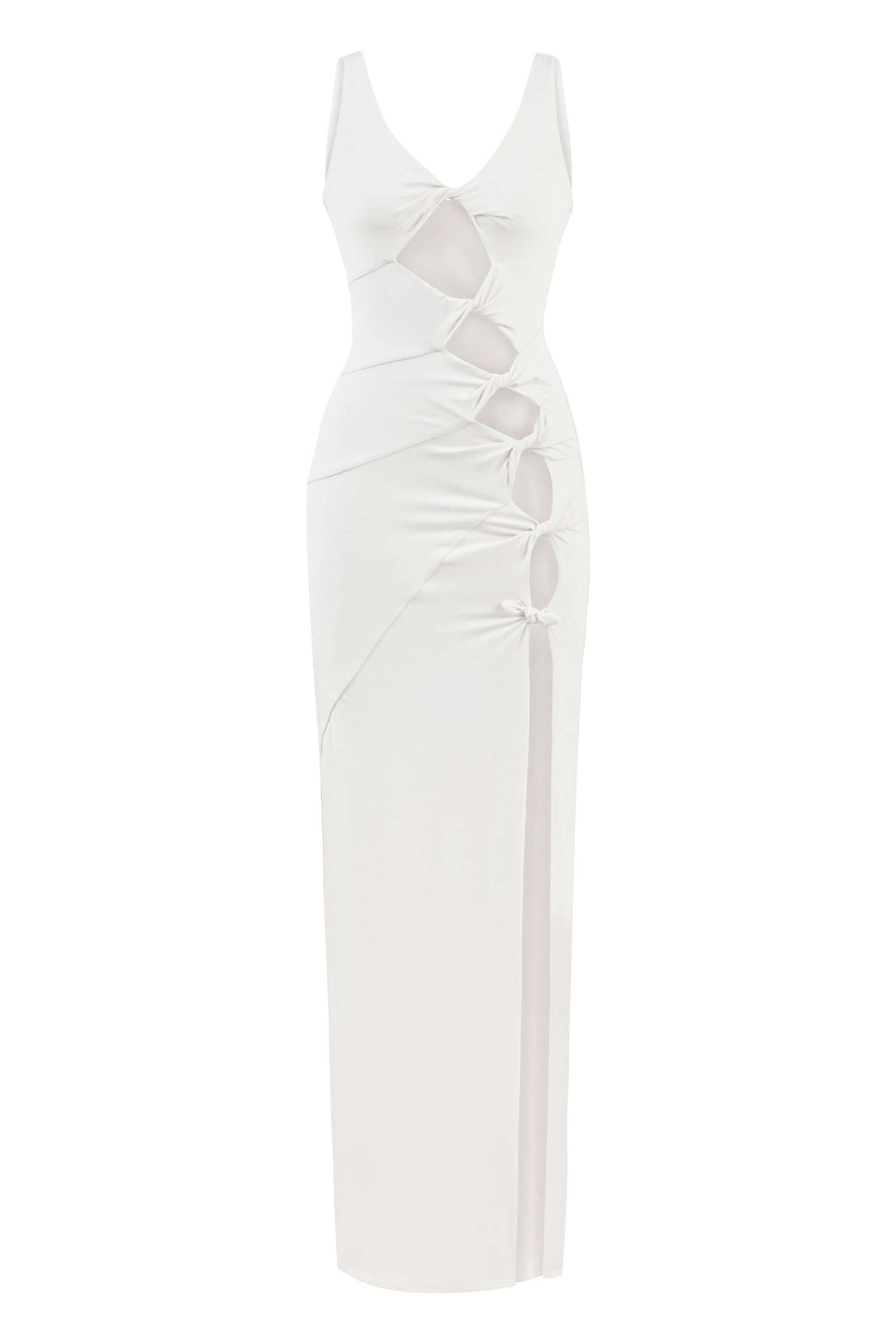ELEVATE - JENDUE Sara Dress - Elegant Cut-Out Maxi | Event Wear