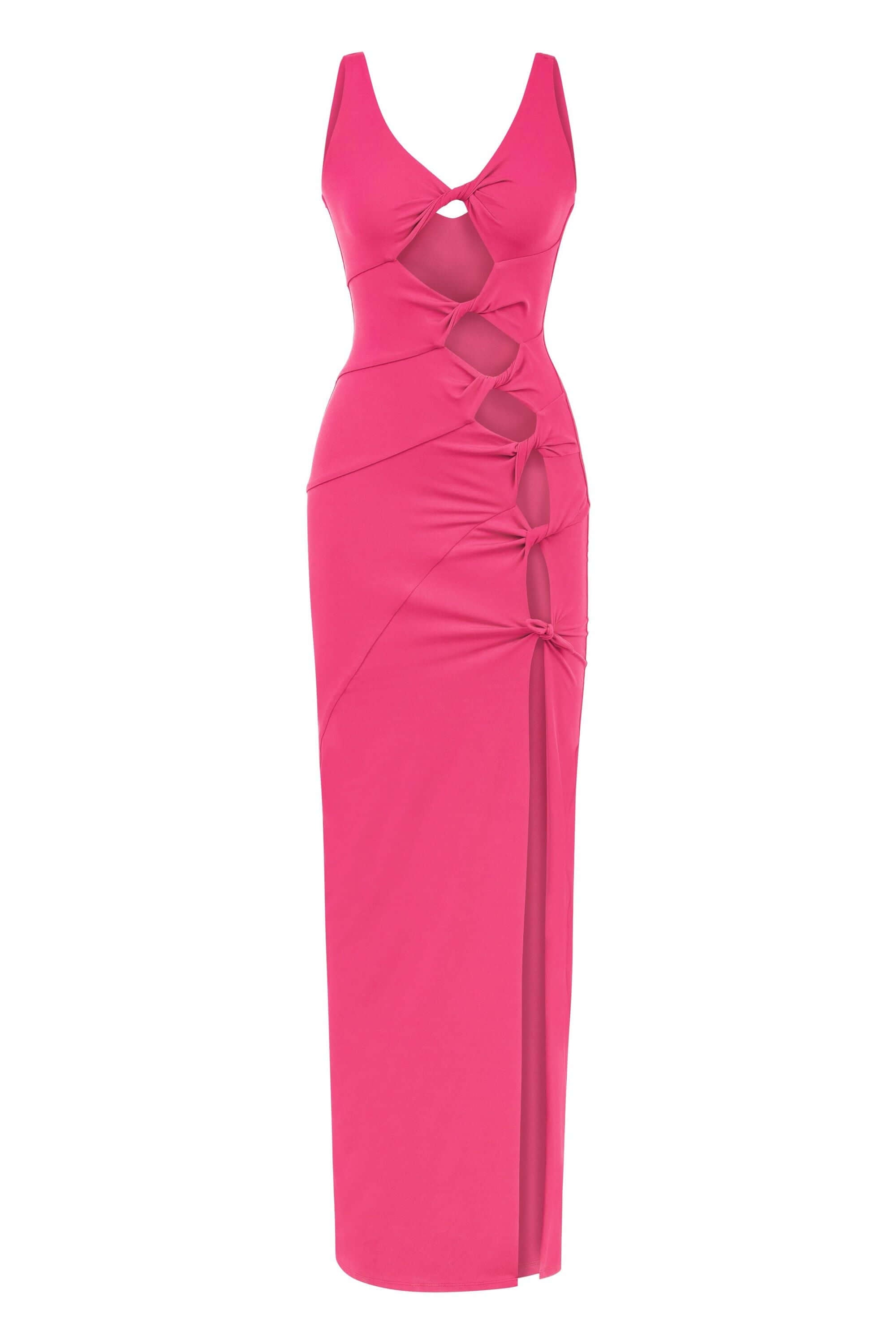 ELEVATE - JENDUE Sara Dress - Elegant Cut-Out Maxi | Event Wear