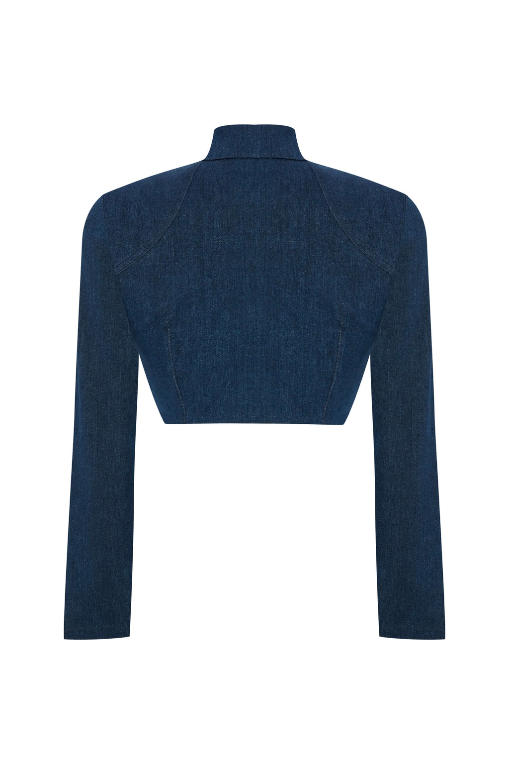 ELEVATE - JENDUE Sublime Denim Jacket - Cropped, Structured & Stylish