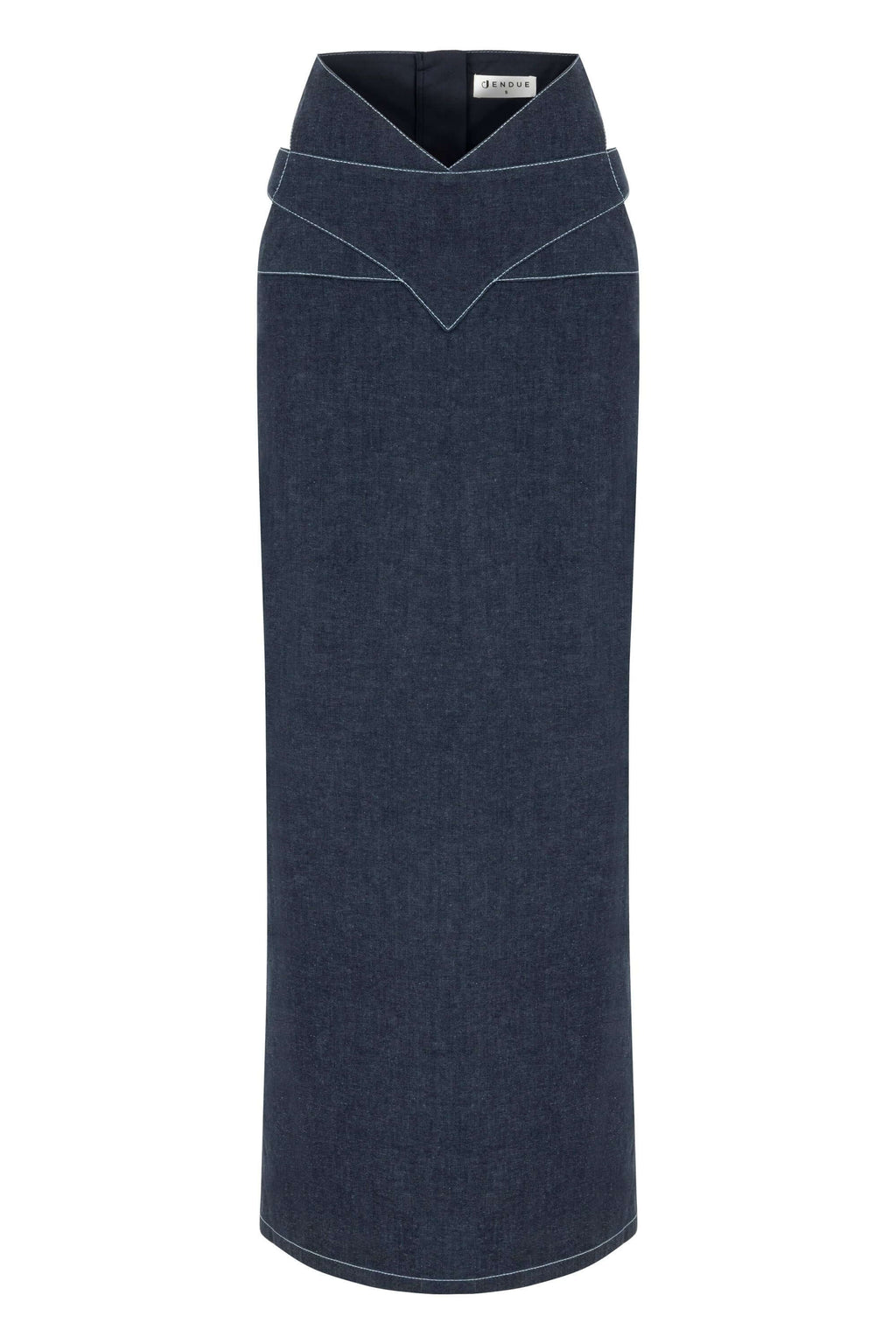 ELEVATE - JENDUE Vonk Cut Out Denim Skirt - Stylish Women's Maxi