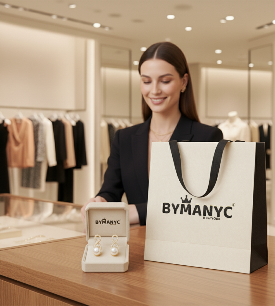 Heart Huggie Hoop Earrings Radiance SOHO BYMANYC ® New York-1