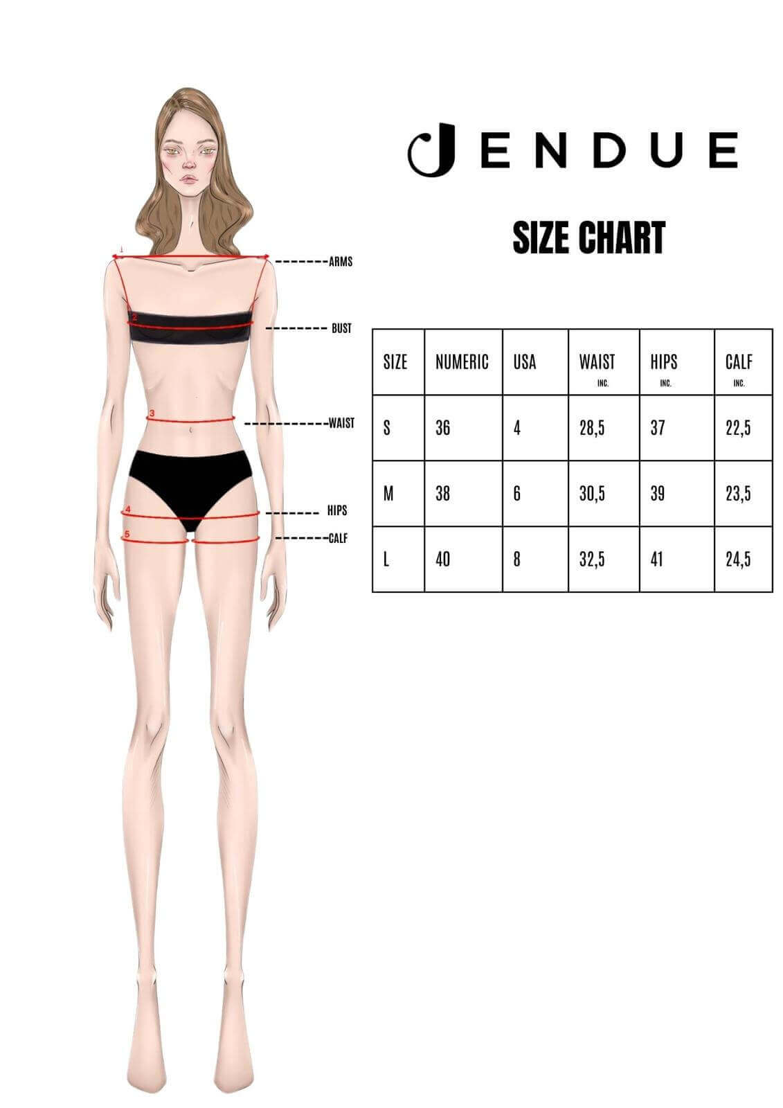 JENDUE Clara Denim T-shirt - Unique Cutout Design-3